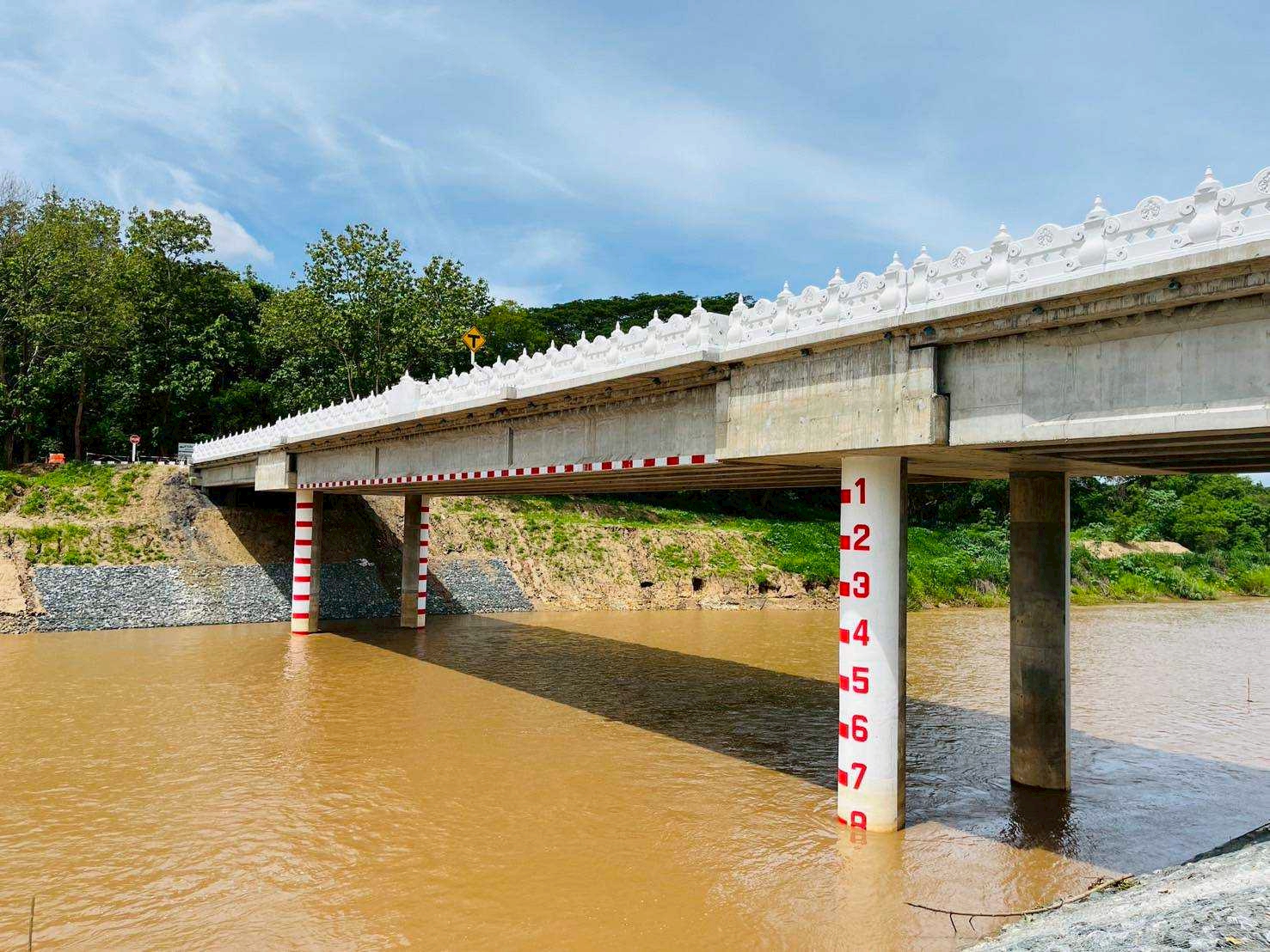 โครงการสะพานแม่น้ำปิง อ.แม่แตง จ.เชียงใหม่